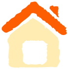 下のオレンジの家