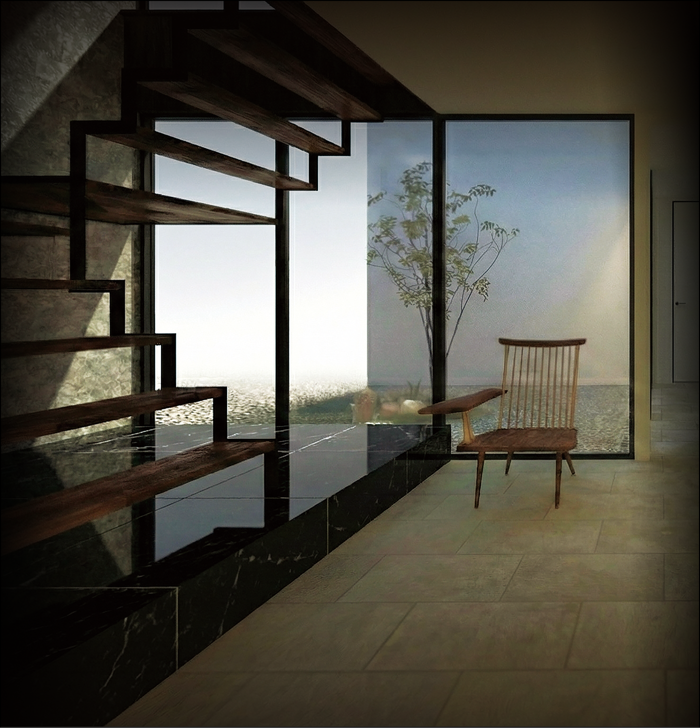 鎌倉・長谷の邸宅イメージ