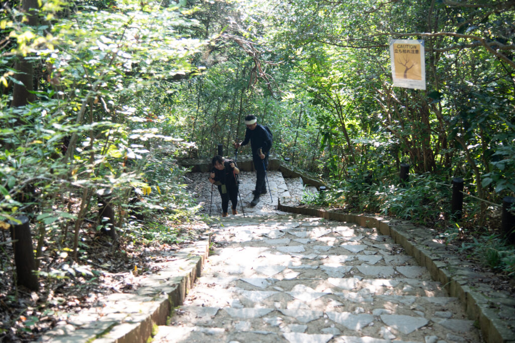 高尾山急登
