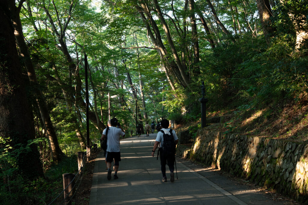 高尾山下山