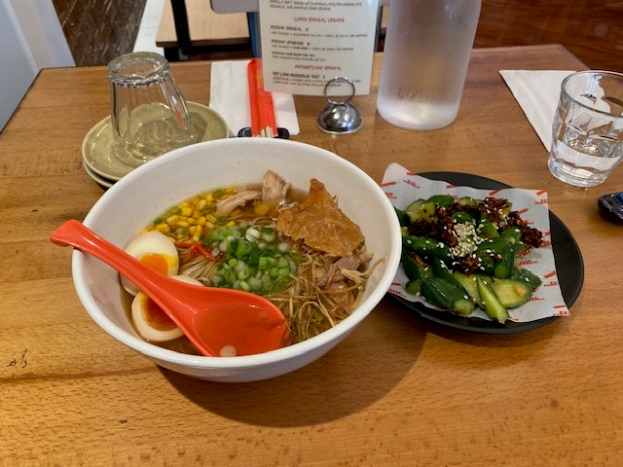 ラーメンときゅうりのセット