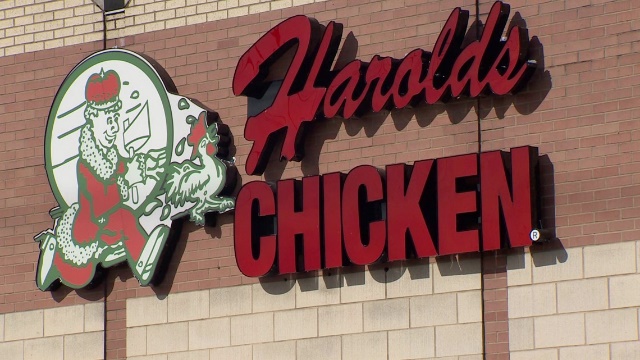 Harold’s Chickenの看板